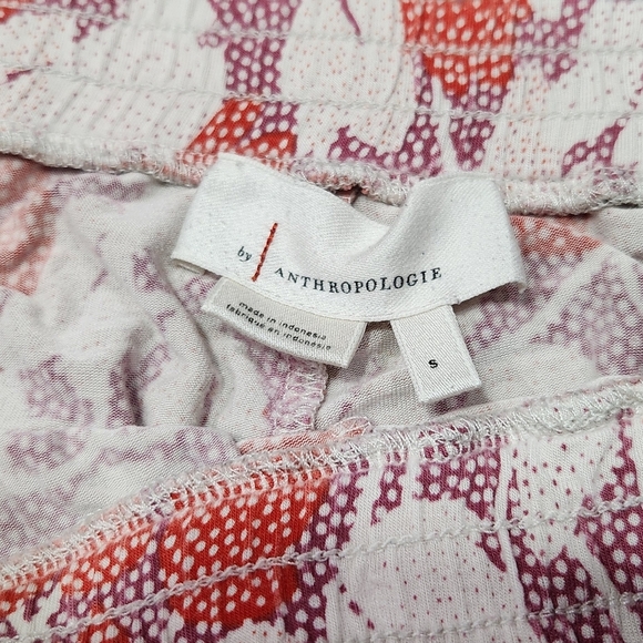 Anthropologie Red & Purple Maelynn Joggers - Picture 2 of 4